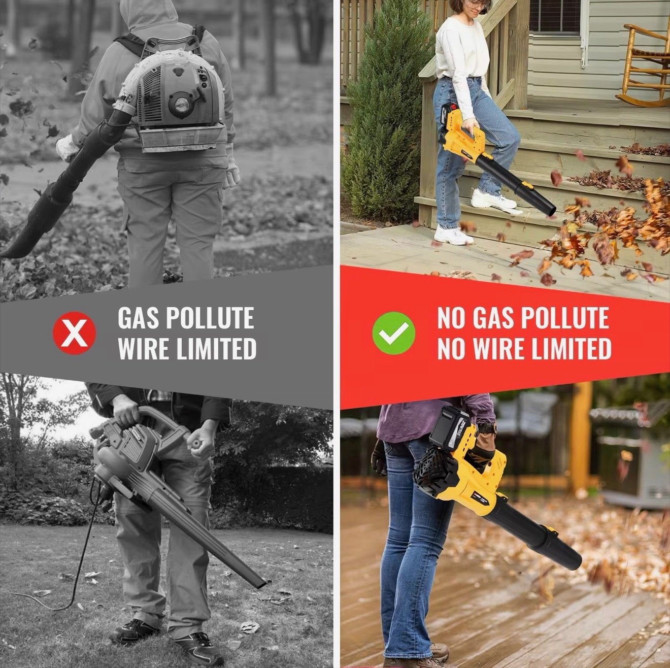 High-Power Electric Leaf Blower (6-Speed) - Image 6