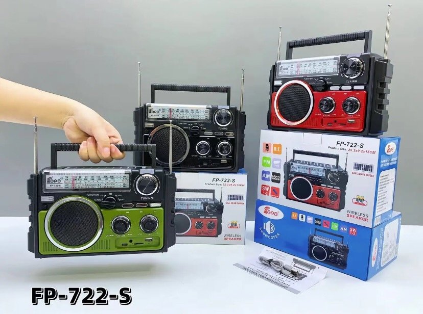 Portable Emergency Radio and Power Station