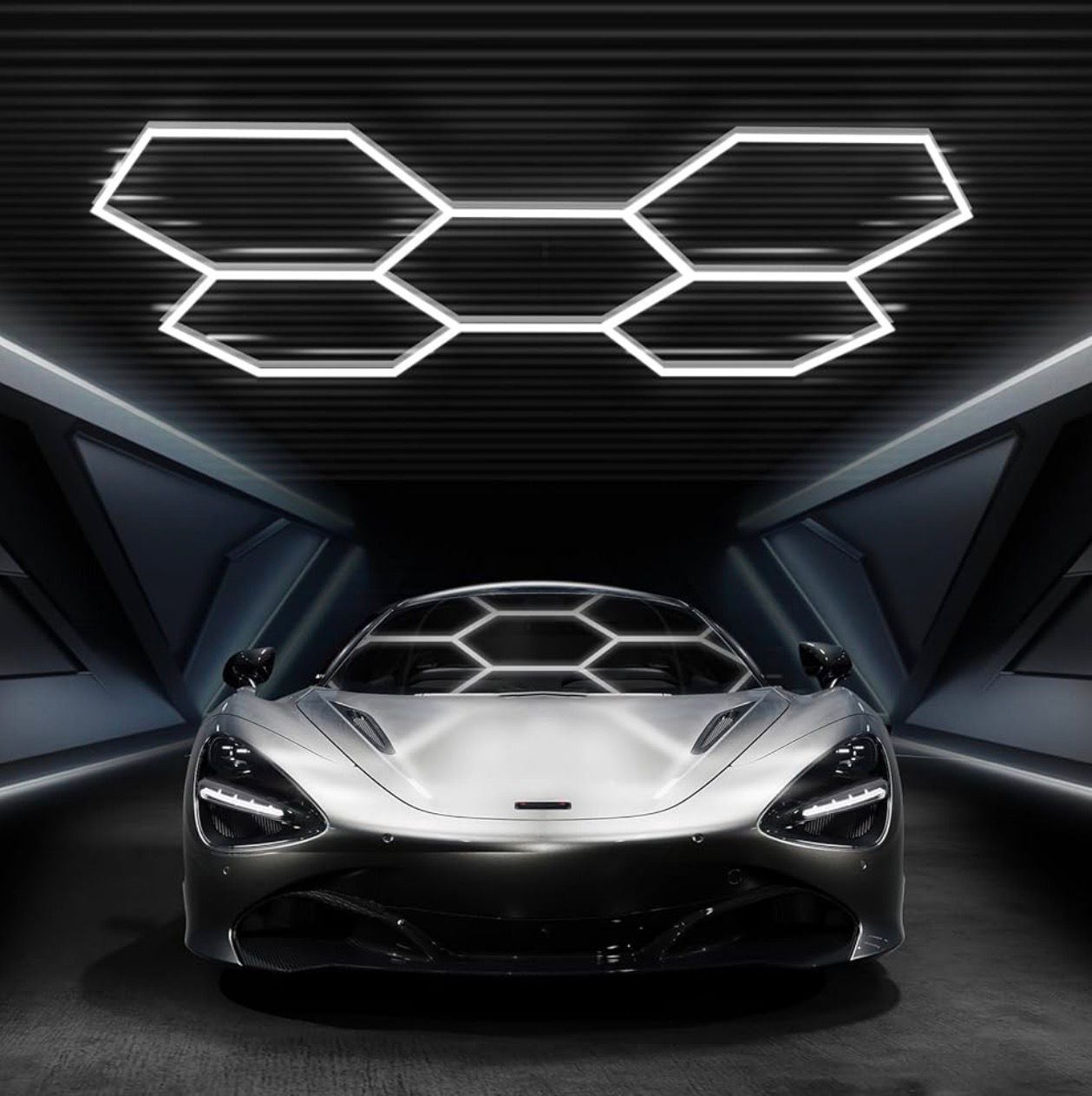 Hexagon LED Garage Lighting System